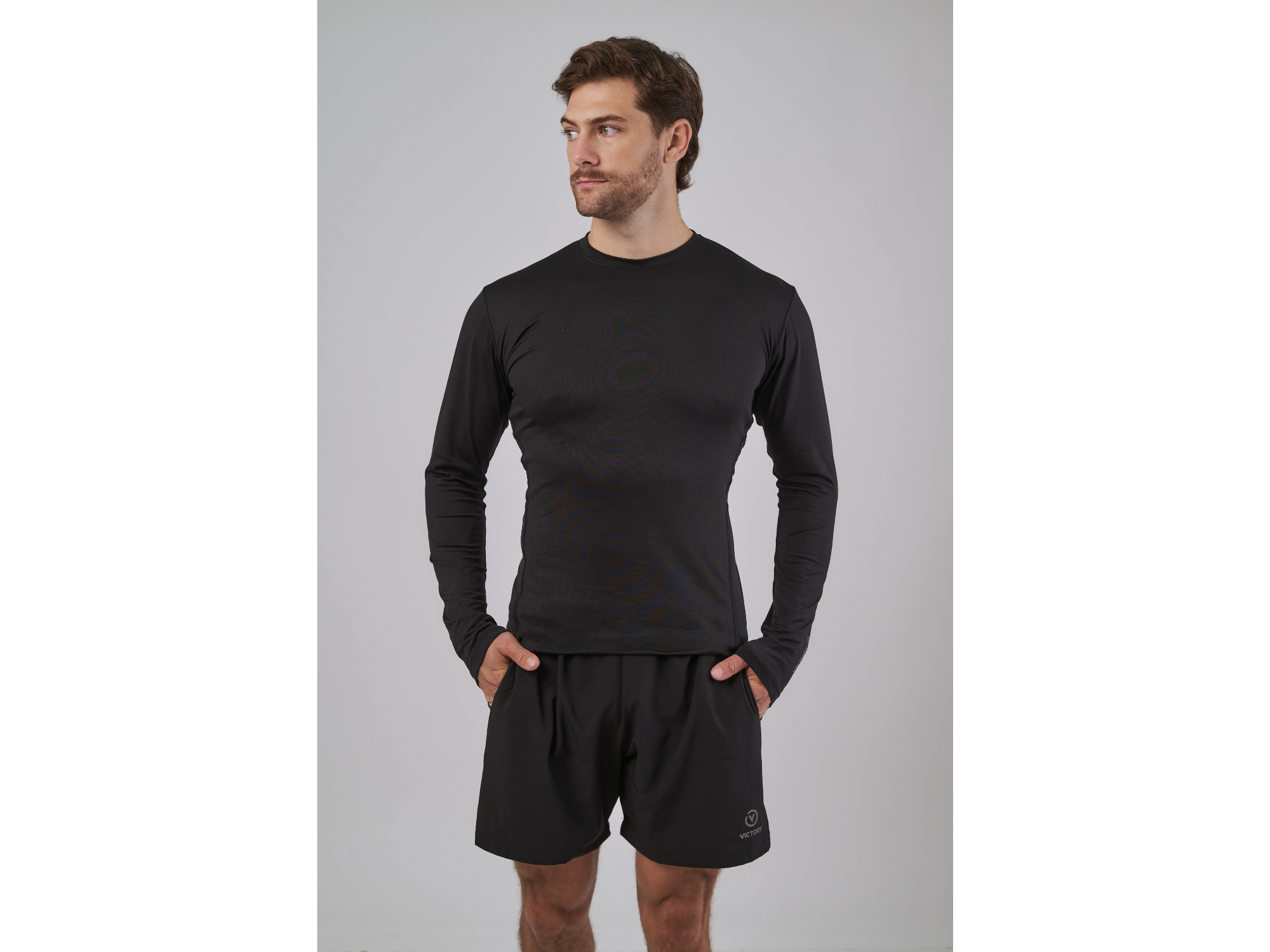 Camiseta Thermal Unisex Negro