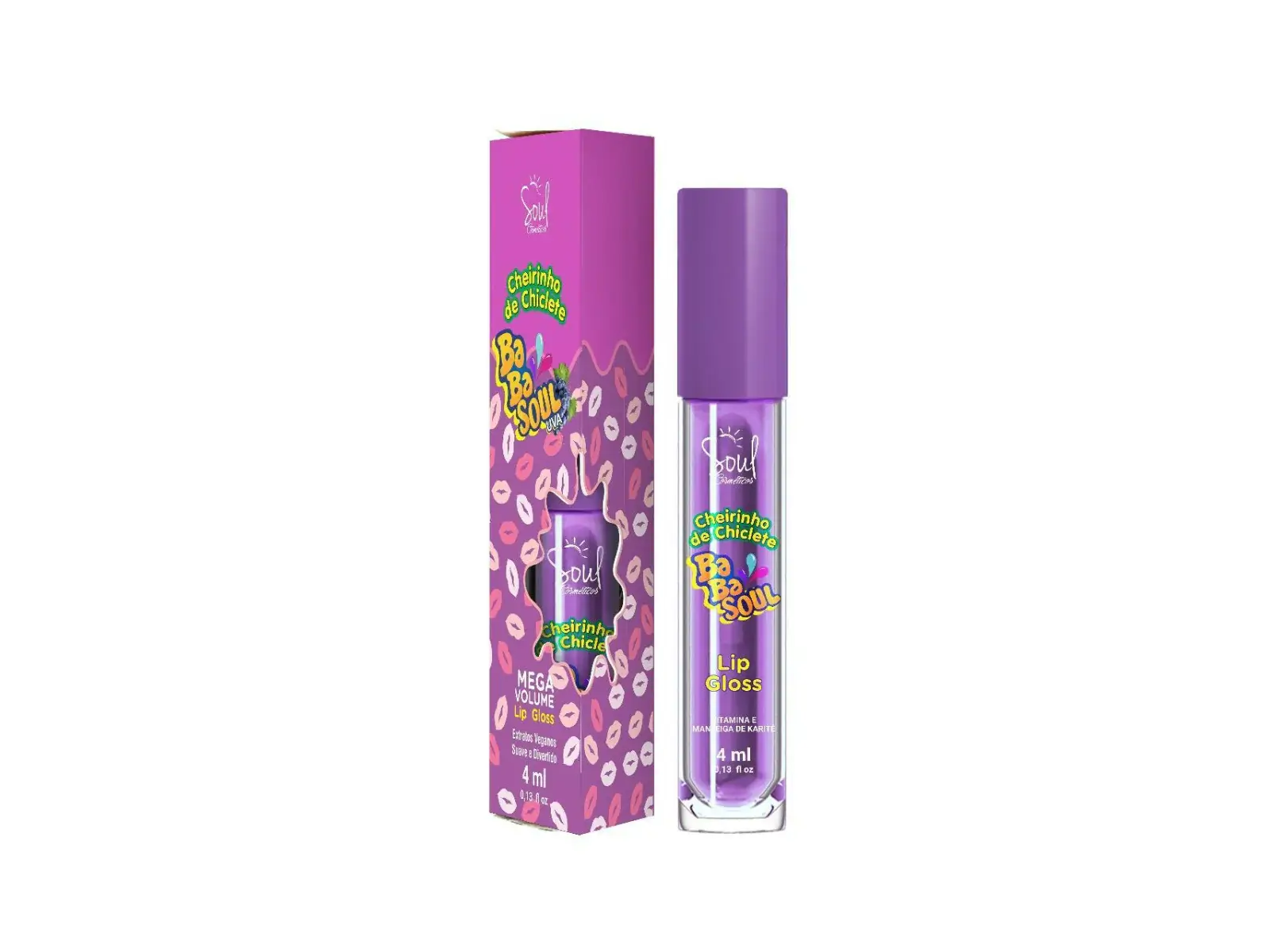Babasoul Lip Gloss uva 4ml – Soul