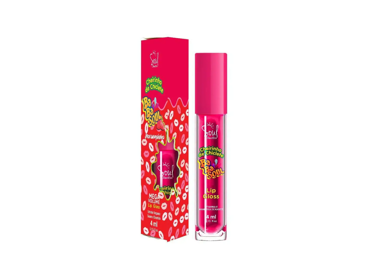 Babasoul Lip Gloss Fresa 4ml – Soul