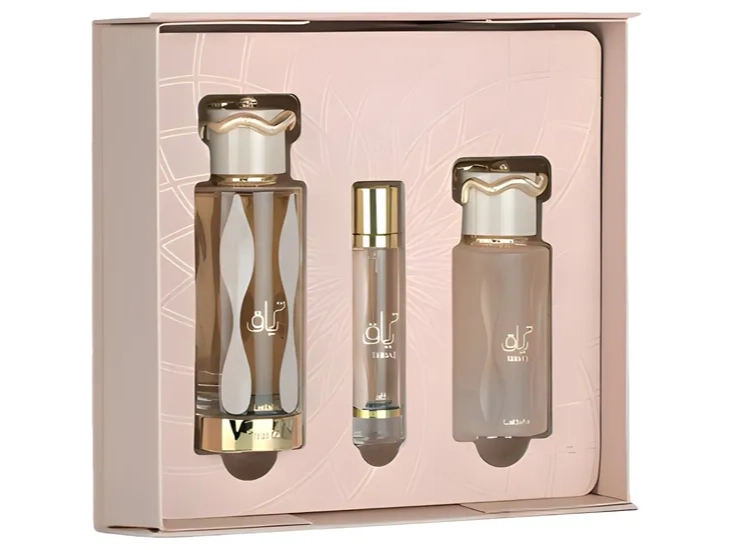 Kit Perfume Lattafa Teriaq Intense Edp - Feminino 3 Peças