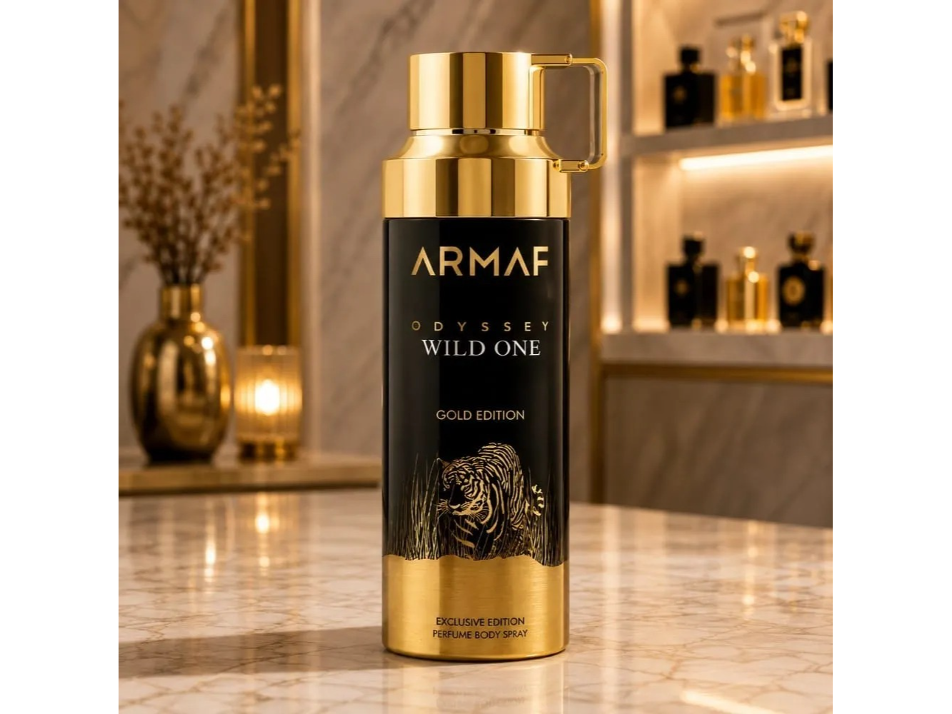 ODYSSEY WILD ONE GOLD EDITION  BODY SPRAY  200ML MASCULINO - ARMAF