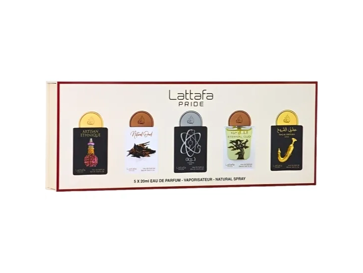Kit Perfumes Lattafa Pride Nº 2 Edp - Unissex 5 PZ de 20ml c/u