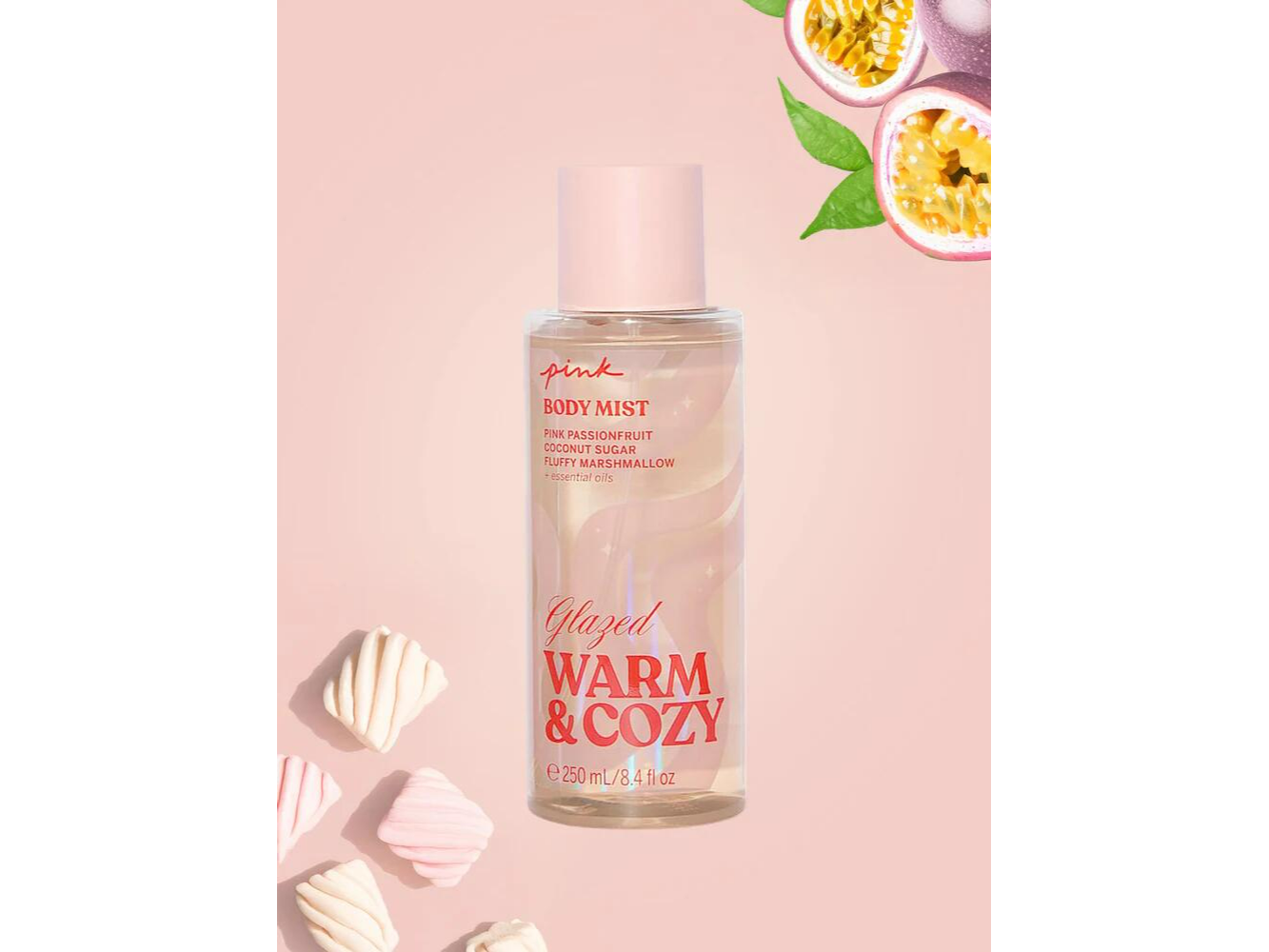 Warm and Cozy Glazed Pink Body Mist 250ML - Victoria's Secret
