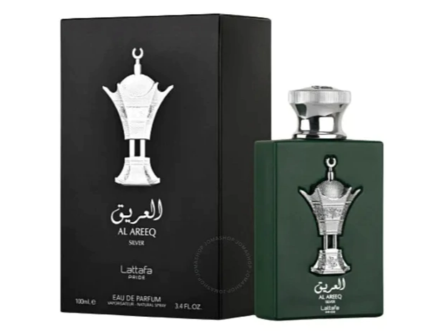 AL AREEQ SILVER EDP 100ML MASCULINO - LATTAFA