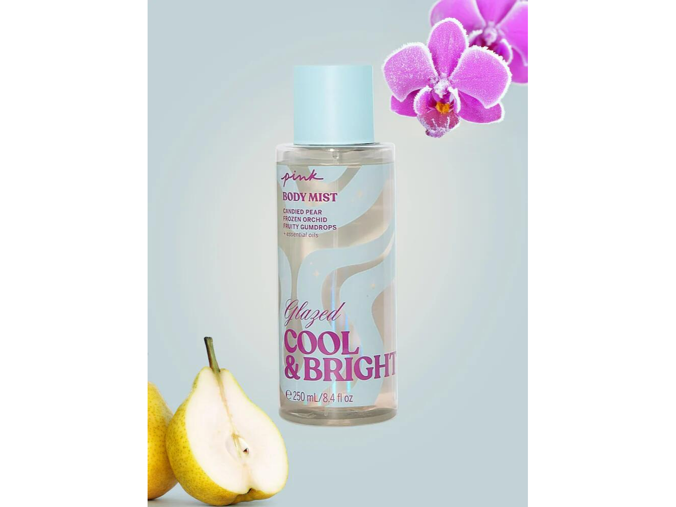 Glazed Cool and Bright Glazed Pink Body Mist 250ML - Victoria's Secret