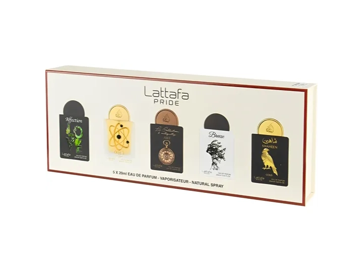 Kit Perfumes Lattafa Pride Nº 1 Edp - Unissex 5 PZ de 20ml c/u