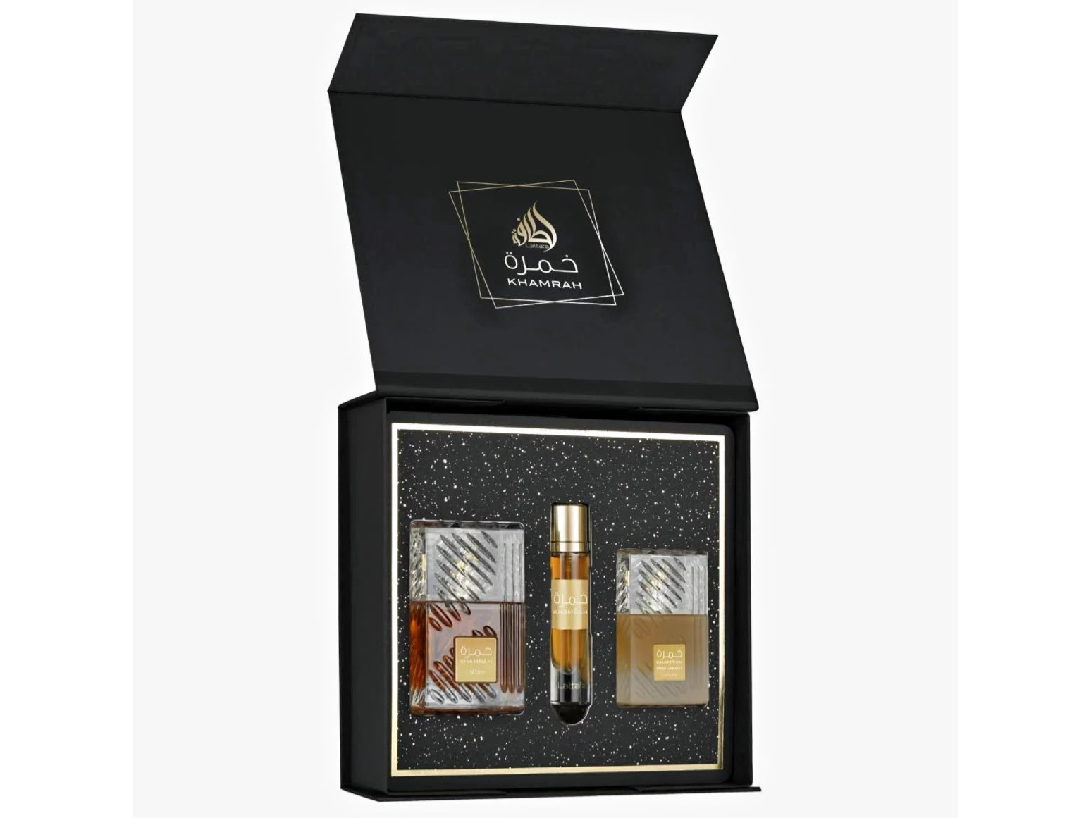 KIT KHAMRAH 3 PZ MASCULINO - LATTAFA