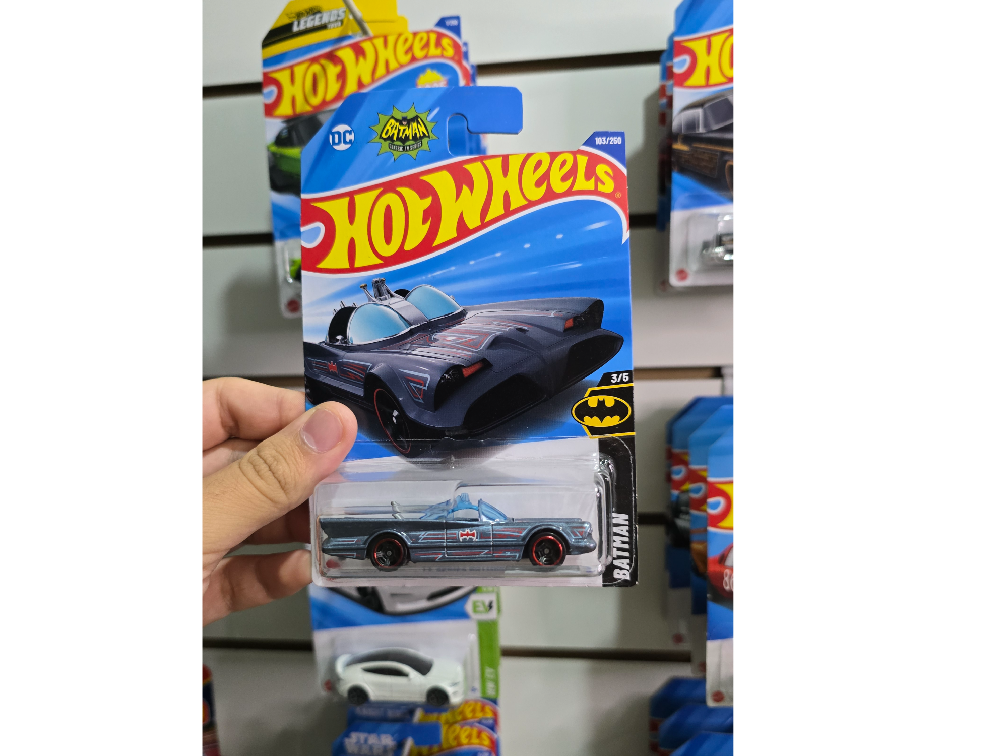 TV Series Batmobile - Hot Wheels Mattel