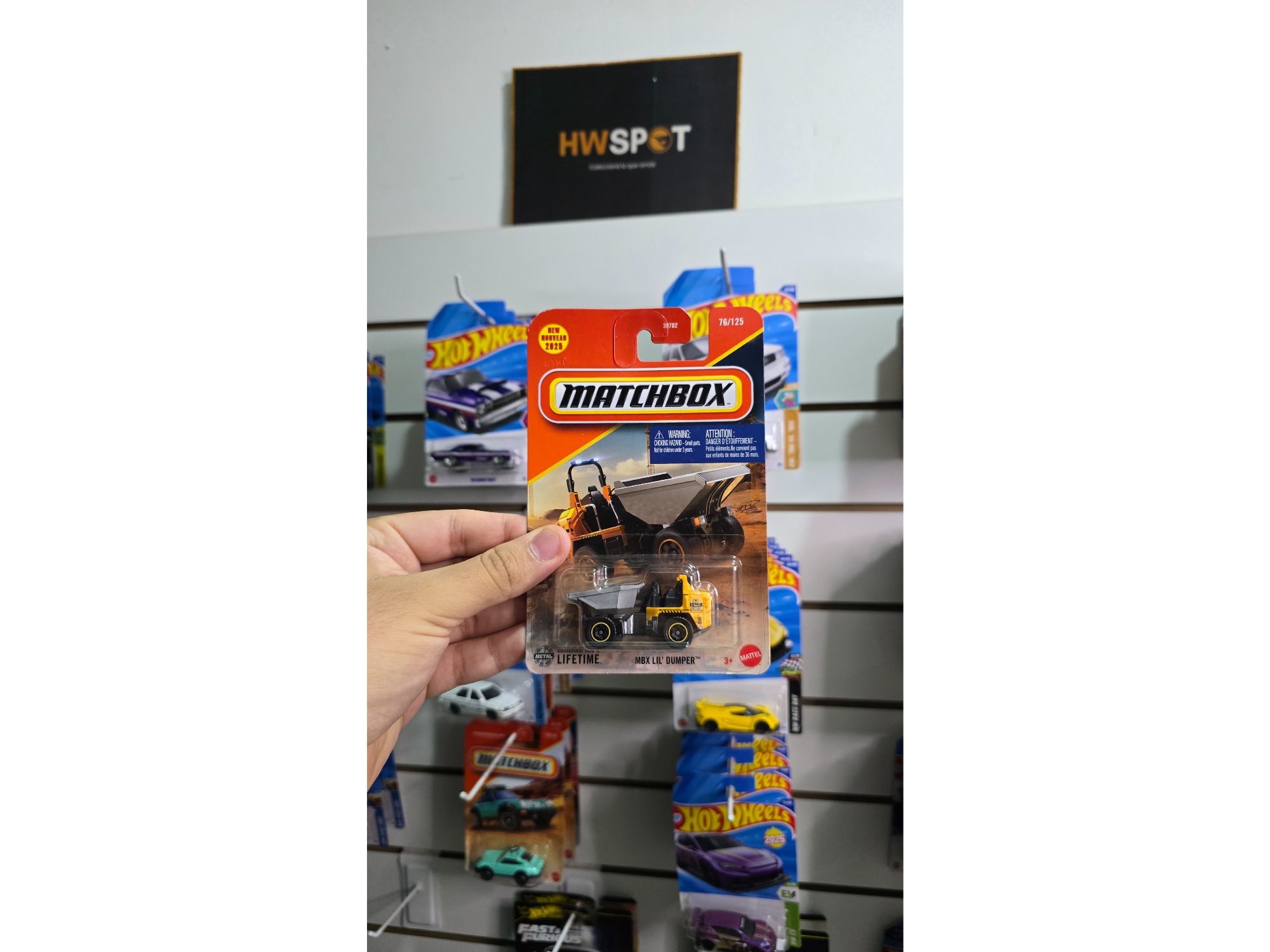 MBX Lil Dumper - Matchbox Mattel