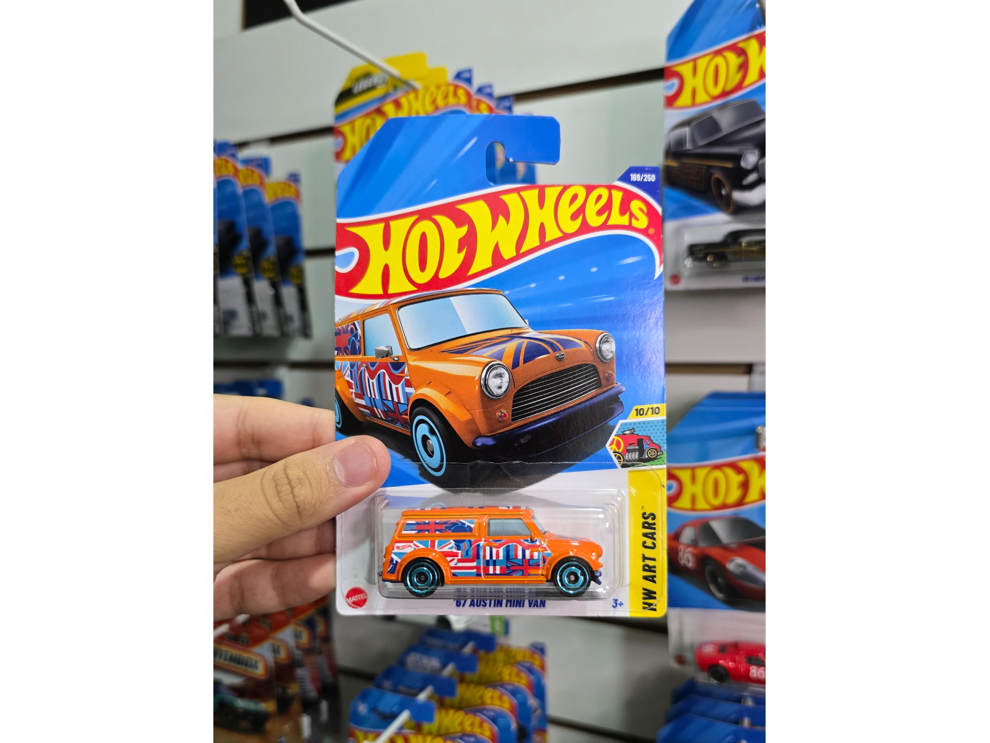'67 Austin Mini Van Hot Wheels Mattel