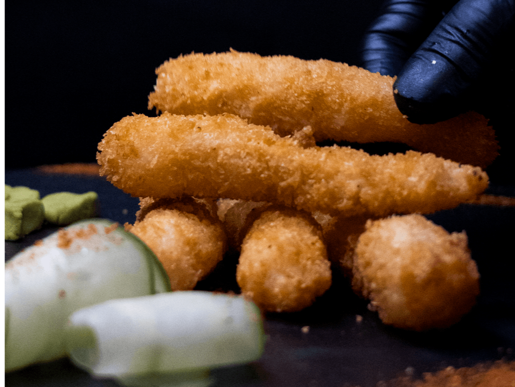 Langostinos Rebozados