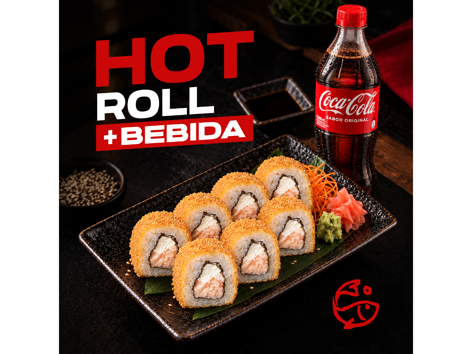 Hot Roll + Bebida