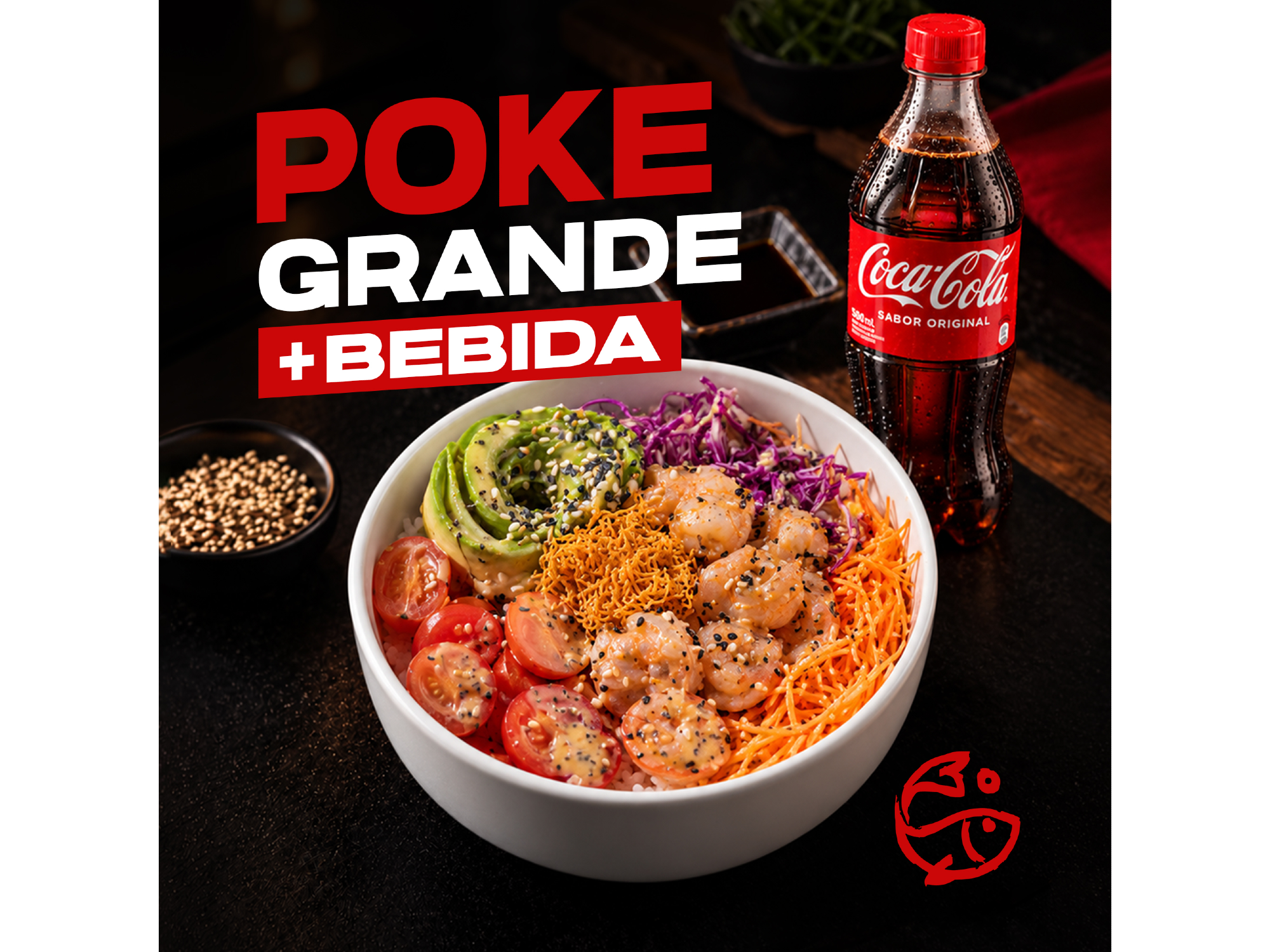 Poke Grande + Bebida