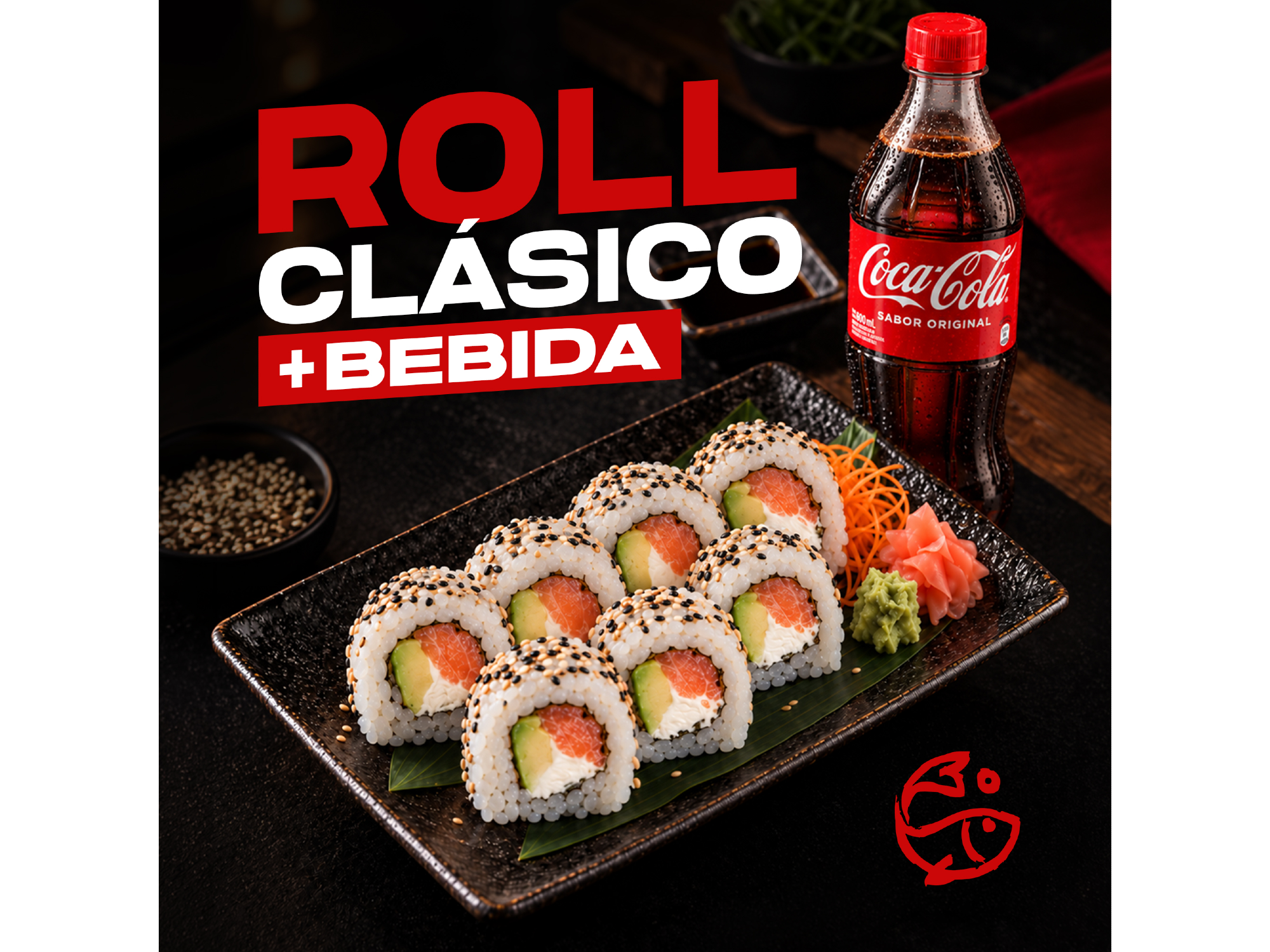 Classic Roll + Bebida
