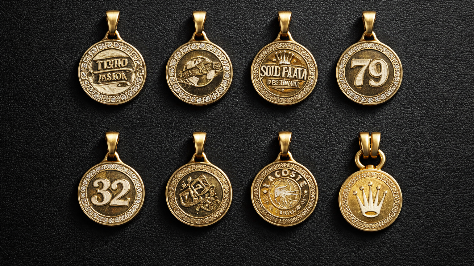 Dijes Grabados (Cualquier dije con Cadena $19,990)