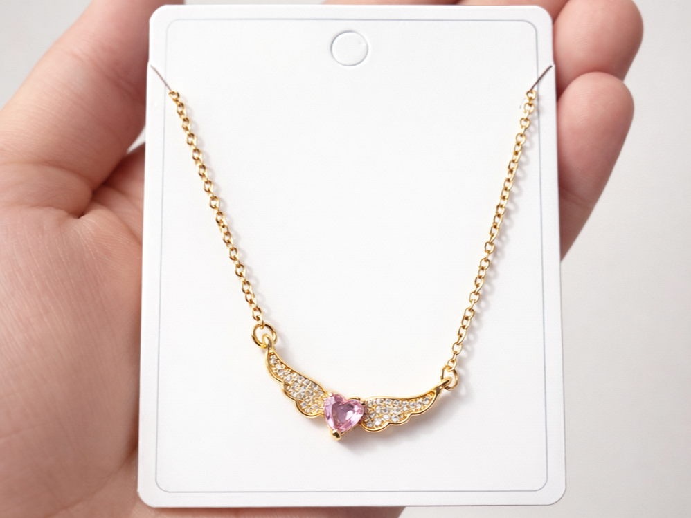 Cadena Corazon Ajustable + Perfume