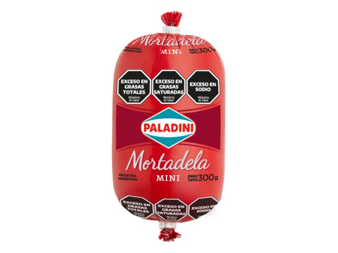 MORTADELA PALADINI MINI x 300 g.