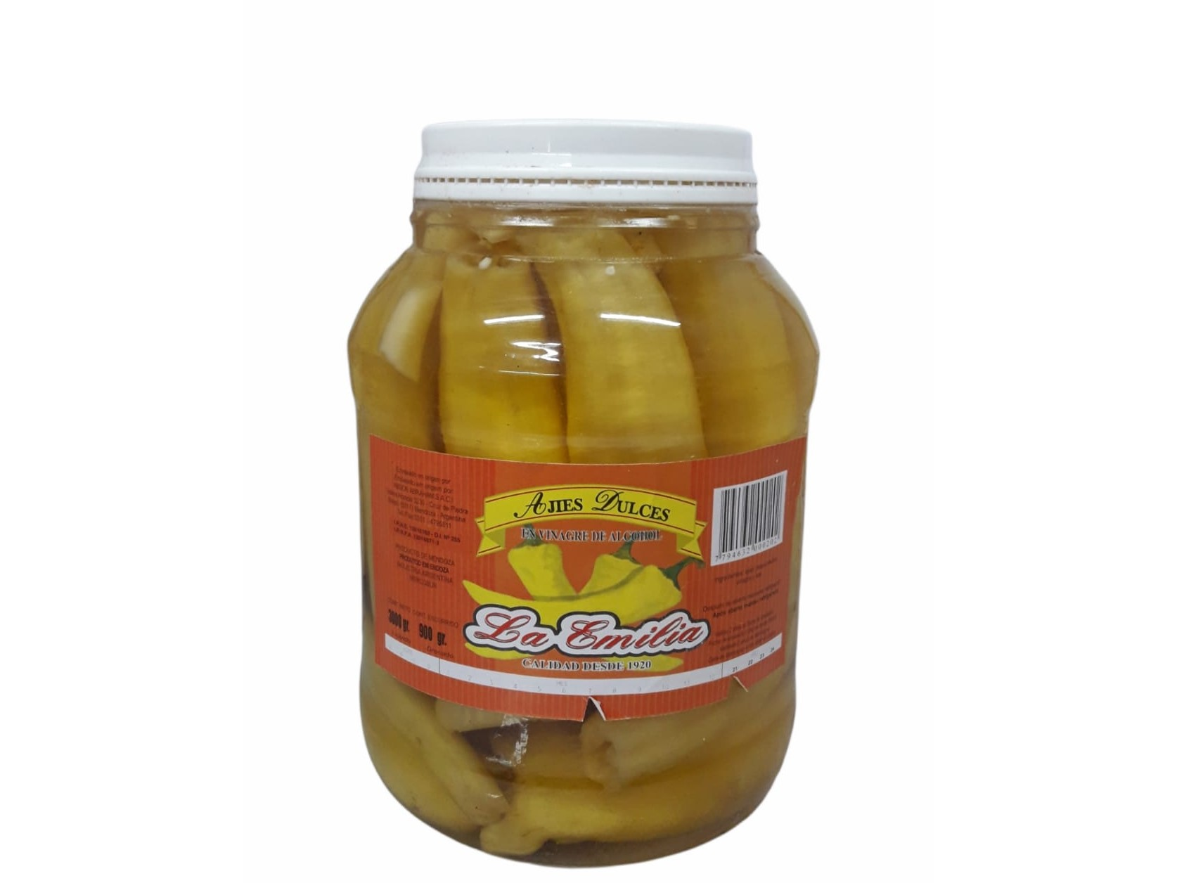 AJIES LA EMILIA DULCES FRASCO x 100 g.