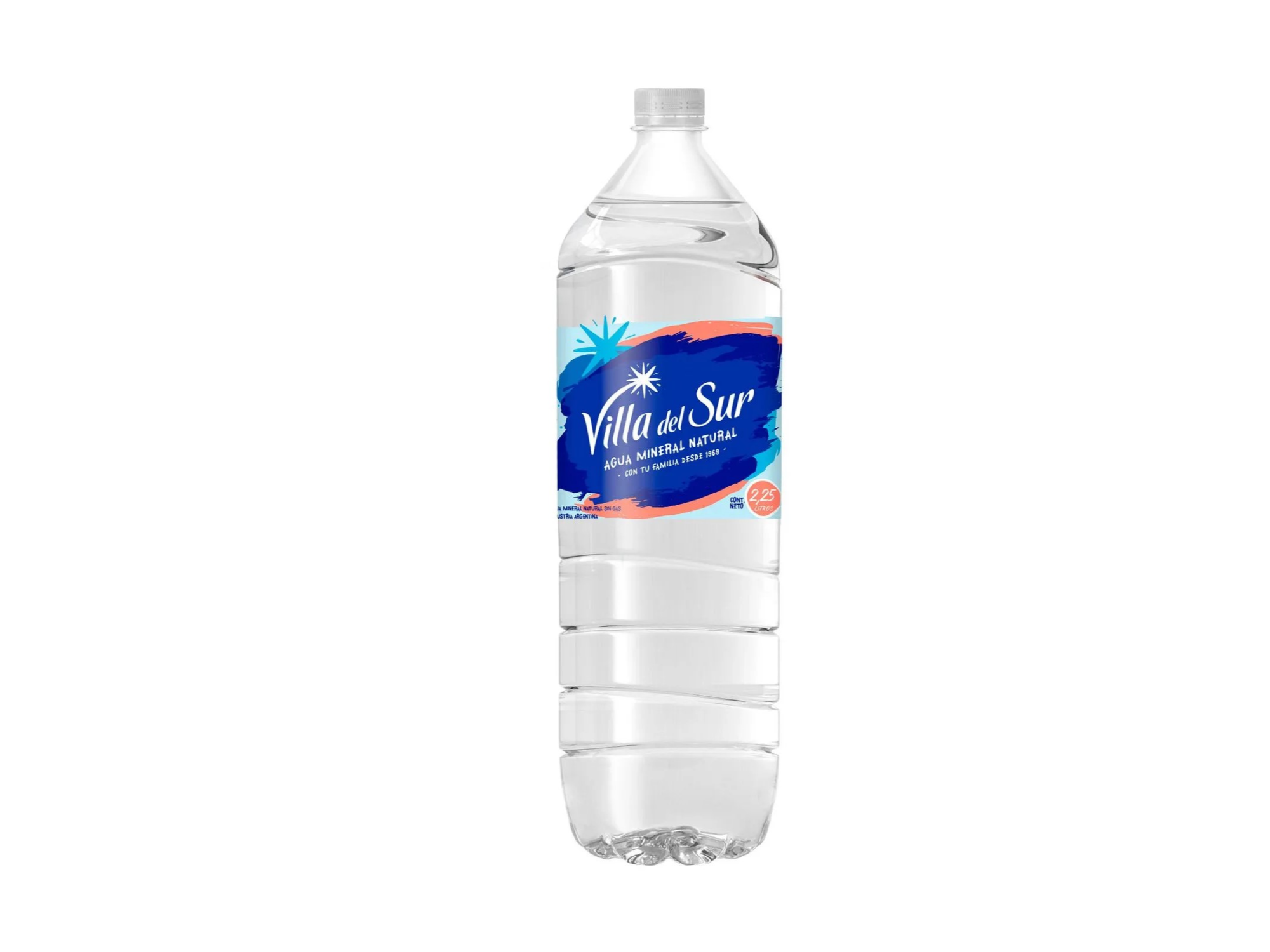 AGUA MINERAL VILLA DEL SUR SIN GAS x 2,250 l.