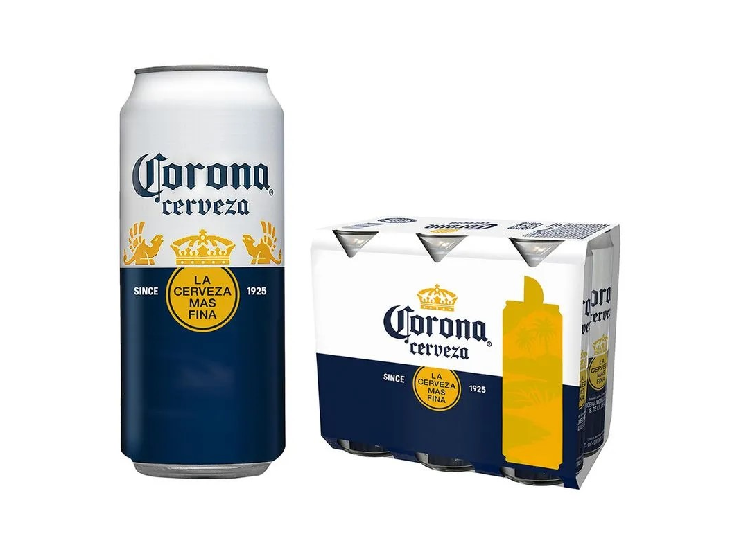 CERVEZA CORONA PACK X473ML x 6 un.