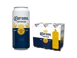 CERVEZA CORONA PACK X473ML x 6 un.