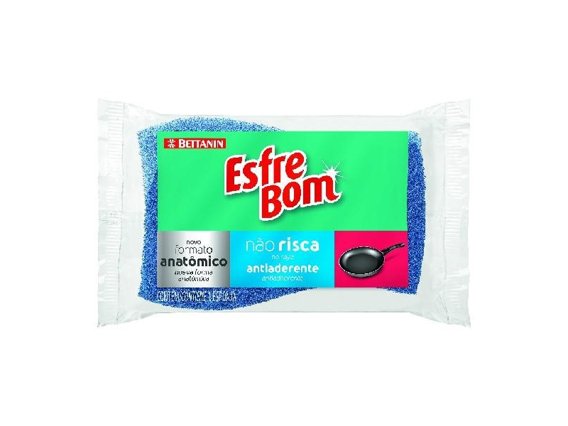 ESPONJA ESFREBOM ANATOMICA NO RAYA x 1 un.