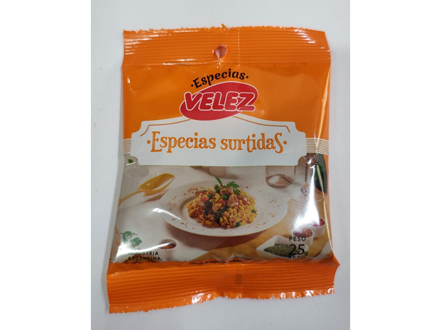 ESPECIAS VELEZ SURTIDAS x 25 g.