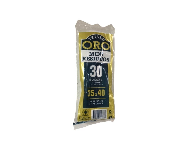 BOLSAS DE RESIDUOS TRINEO MINI ROLLO x 30 un.