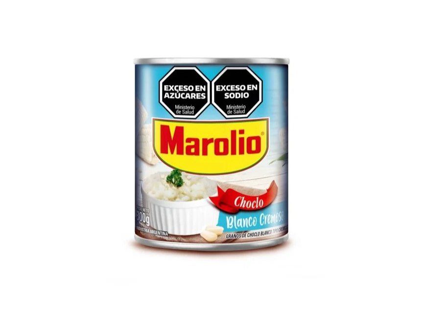 CHOCLOS MAROLIO BLANCO CREMOSO x 300 g.
