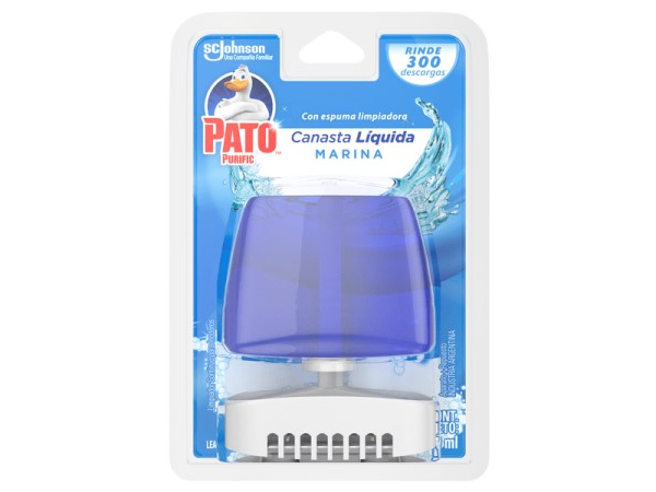 DESODORANTE P/INODORO PATO LIQUIDA P/INODORO MARINA FULL x 50 ml.