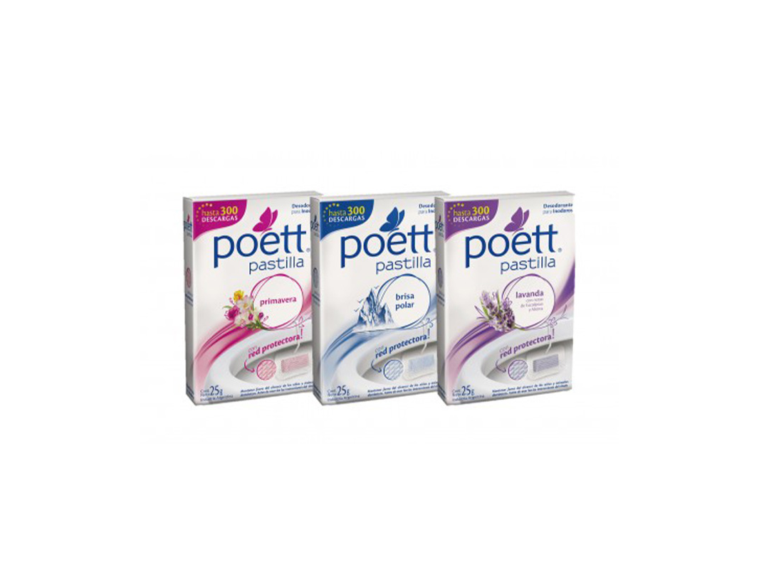 DESODORANTE P/INODORO POETT CANASTA C/RED x 25 g.