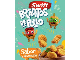 BOCADITOS SWIFT POLLO KIDS x 400 g.