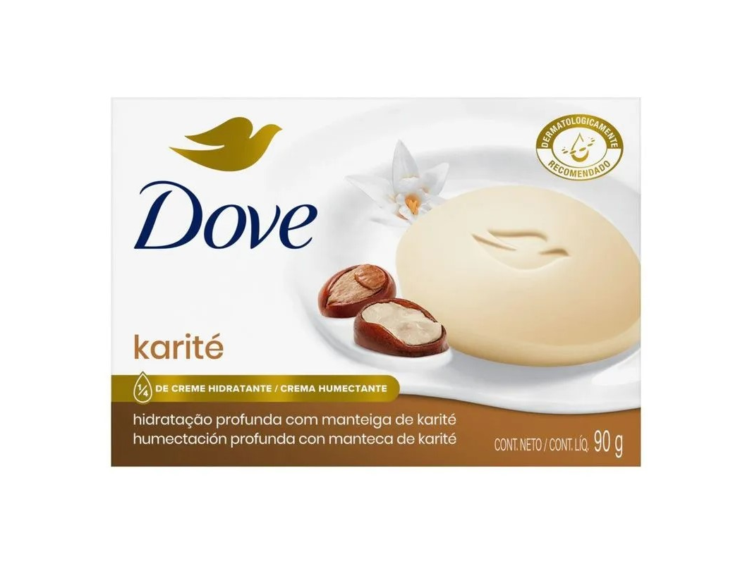 JABON DE TOCADOR DOVE KARITE x 90 g.