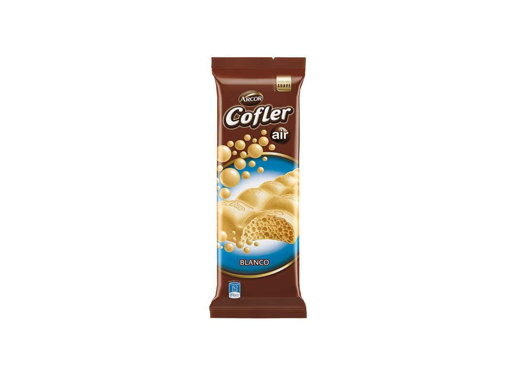 CHOCOLATE COFLER AIR BLANCO x 55 g.