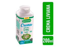 CREMA DE LECHE LA SERENISIMA LIGHT P/COCINAR x 200 ml.