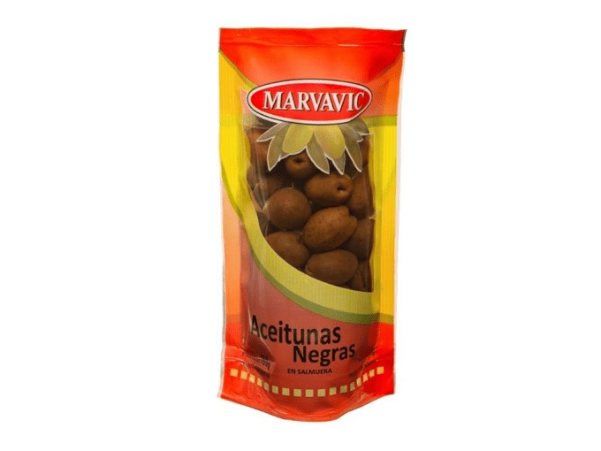ACEITUNAS MARVAVIC NEGRAS DP x 300 g.