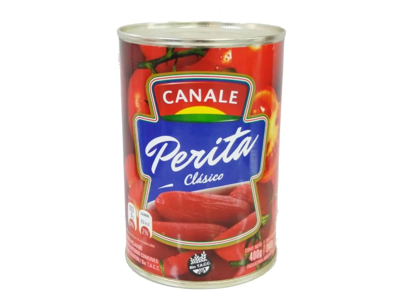 TOMATES PELADOS PERITAS CANALE CLASICO x 400 g.