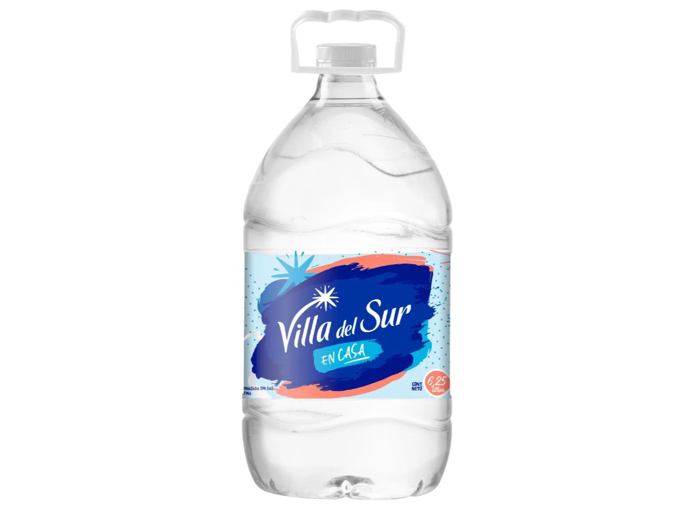 AGUA MINERAL VILLA DEL SUR BIDON x 6,250 l.