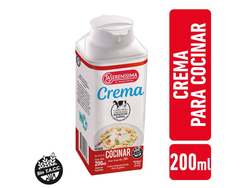 CREMA DE LECHE LA SERENISIMA TETRA TOP x 200 ml.
