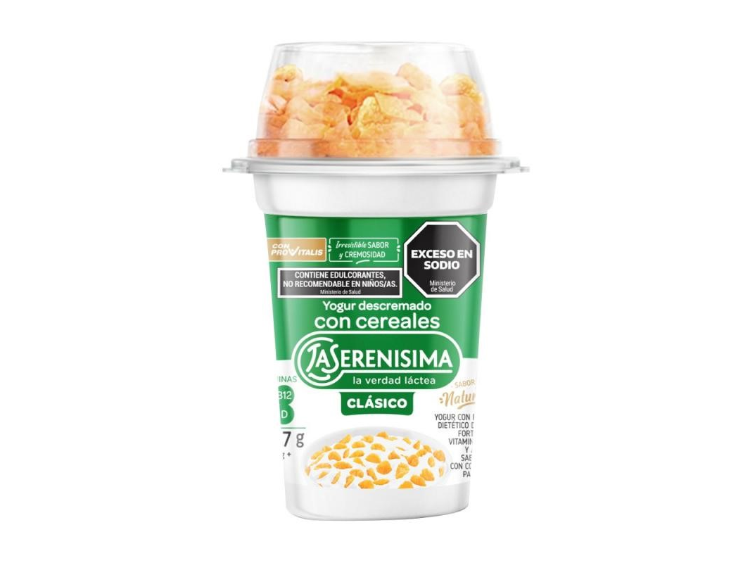 YOGUR LA SERENISIMA CLASICO C/CEREALES x 159 g.