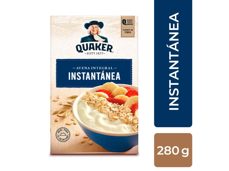 AVENA QUAKER INSTANTANEA x 280 g.