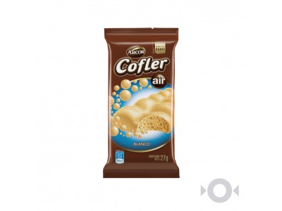 CHOCOLATE COFLER AIR BLANCO x 27 g.