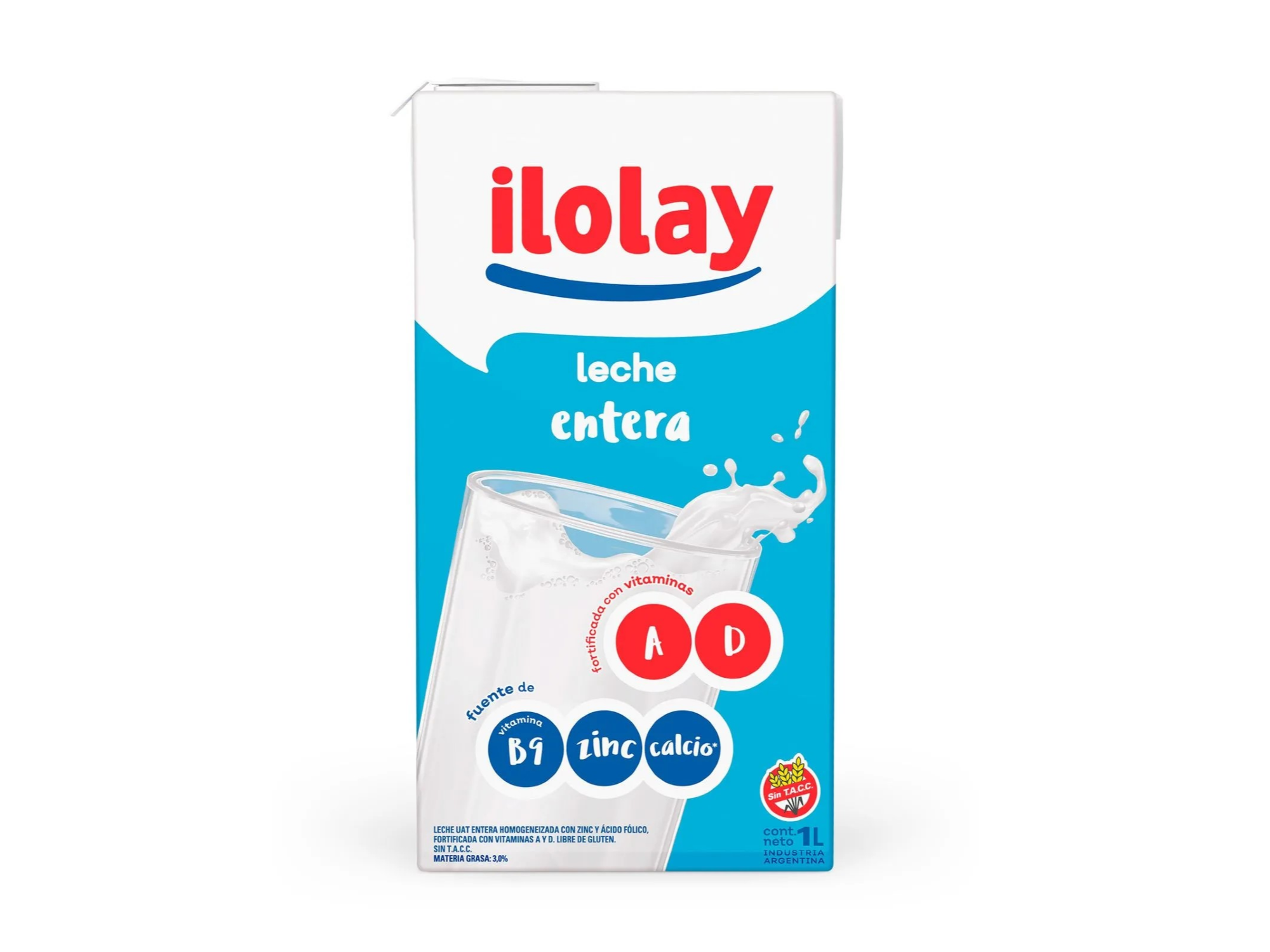 LECHE ILOLAY ENTERA LARGA VIDA x 1 l.