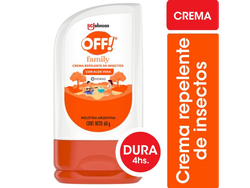 REPELENTE OFF CREMA CON ALEO VERA x 60 g.