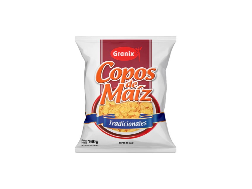 CEREAL GRANIX COPOS DE MAIZ TRADICIONALES x 160 g.