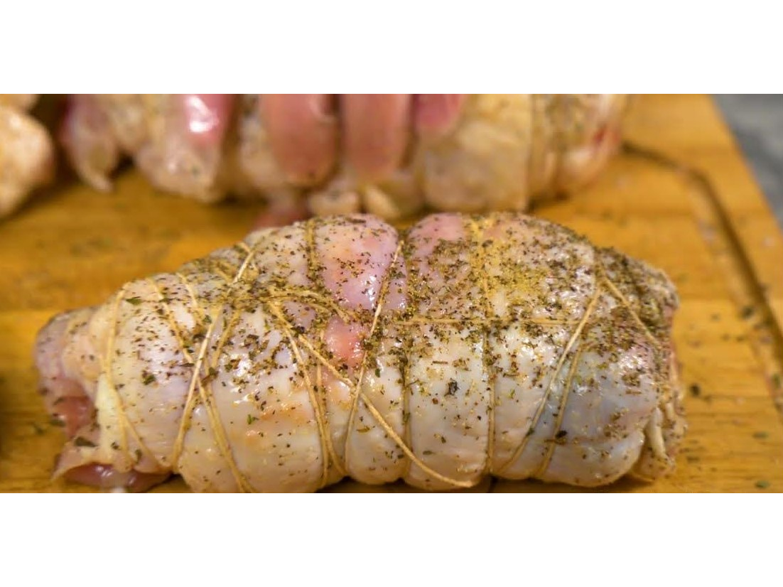 ARROLLADO DE POLLO SANTA ROSA MUSLITOS RELLENOS x 1 kg.