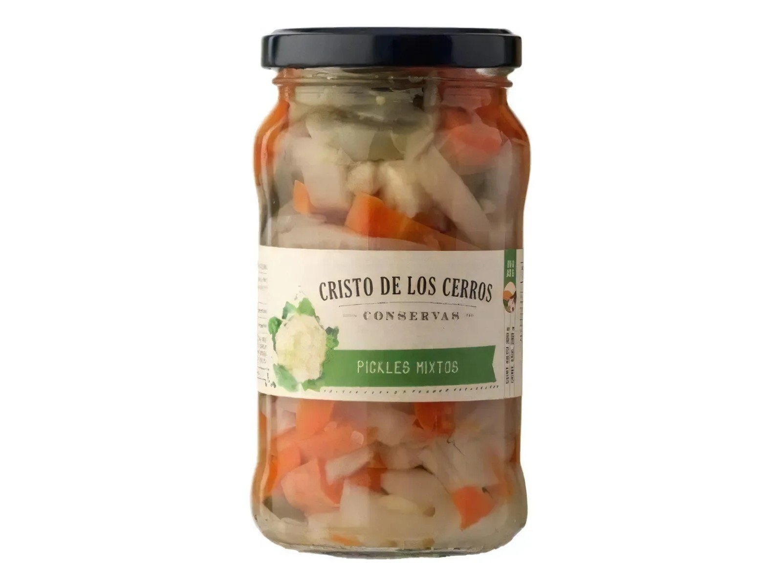 PICKLES CRISTO DE LOS CERROS MIXTOS x 310 g.