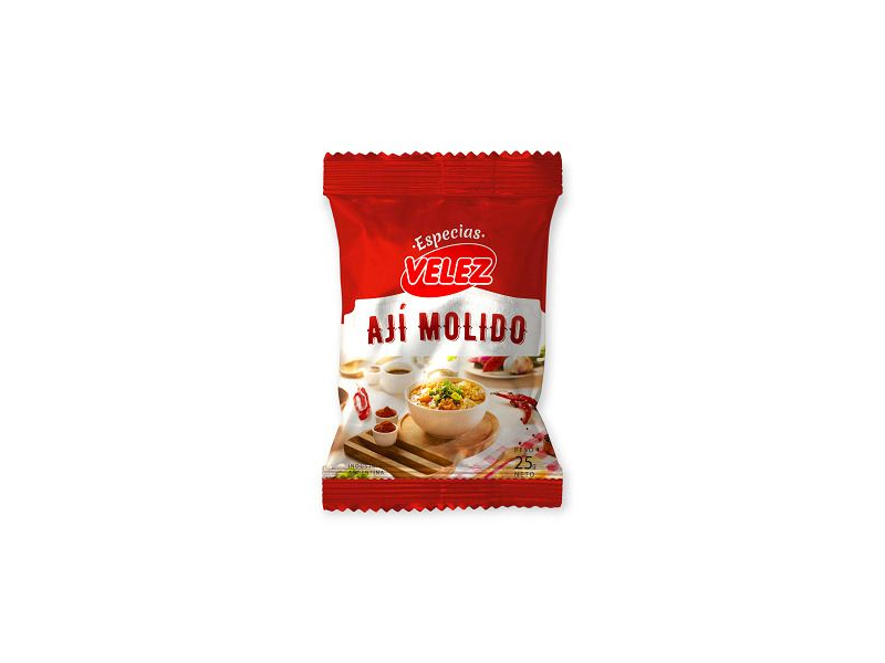 ESPECIAS VELEZ AJI MOLIDO x 25 g.