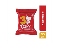 ALFAJOR TATIN TRIPLE NEGRO x 60 g.