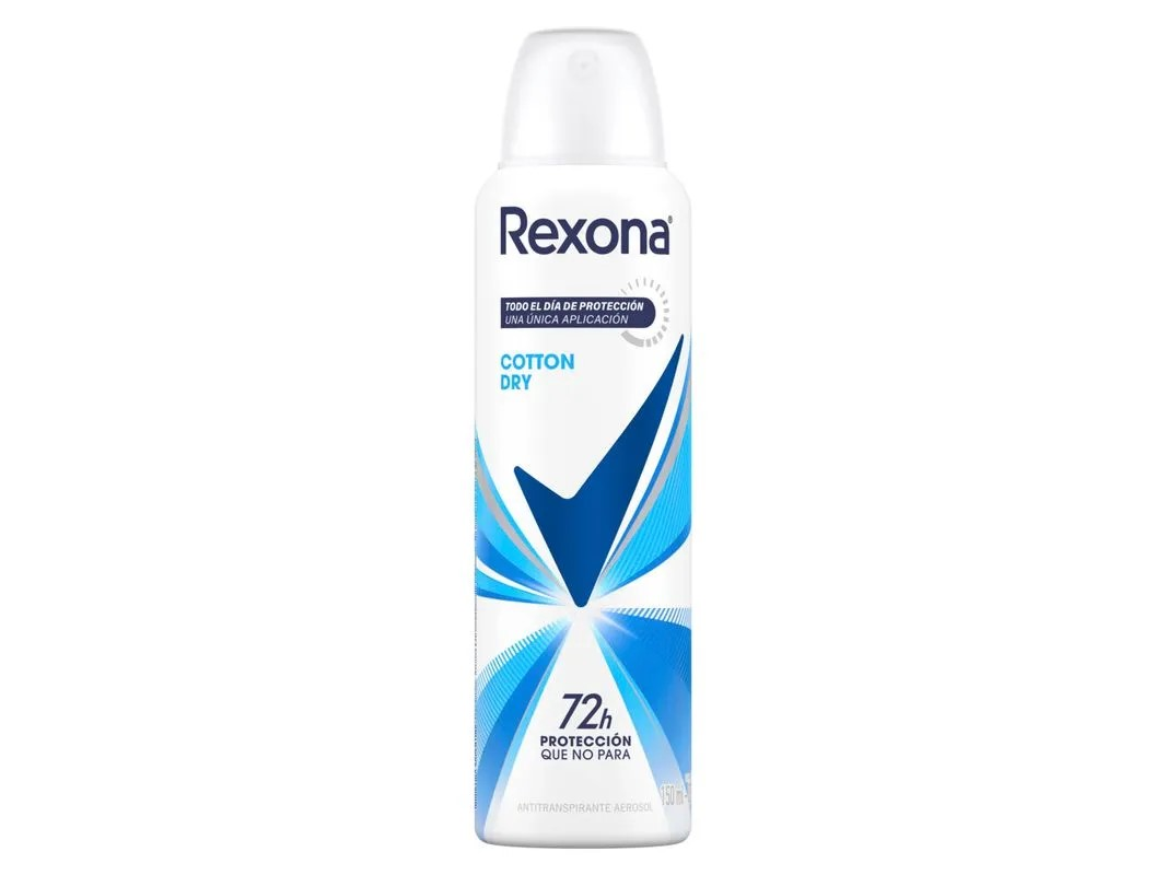 ANTITRANSPIRANTE REXONA COTTON DRY WOMAN AEROSOL x 150 ml.